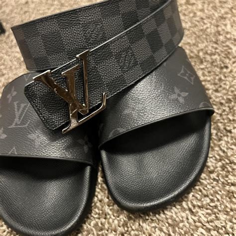 lv slides men's|More.